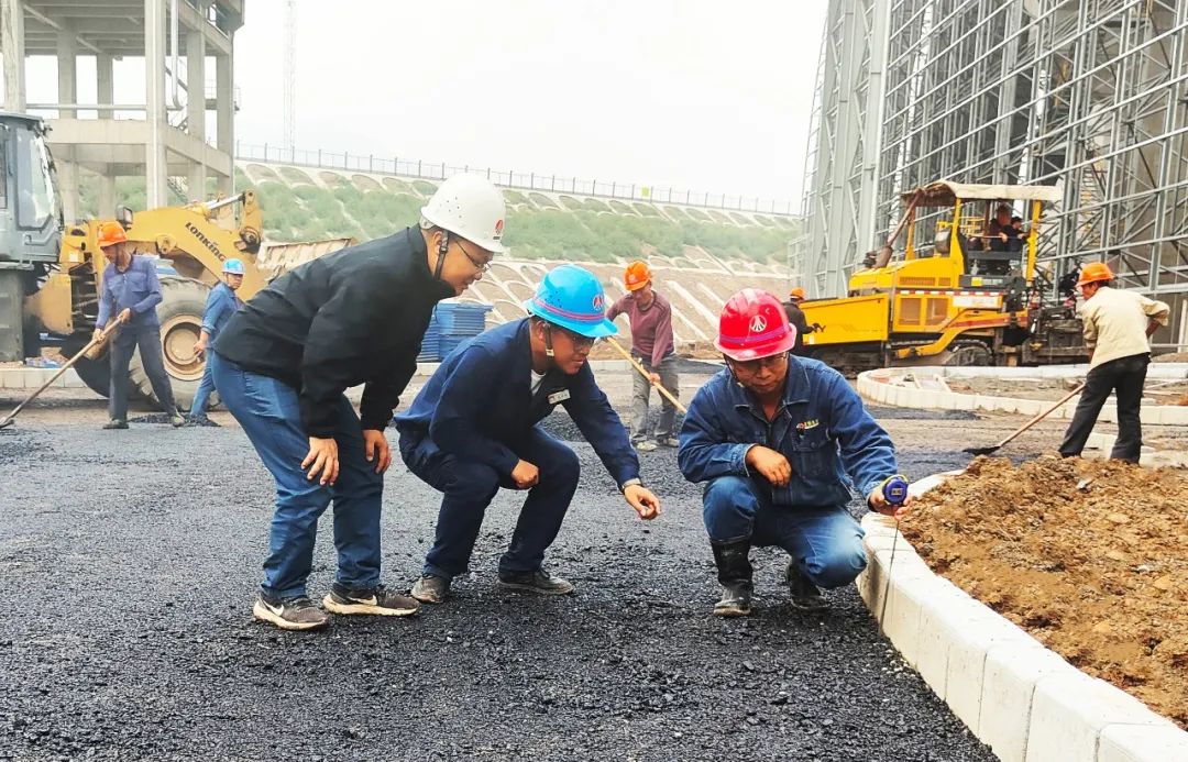 在項目建設中彰顯青年風采