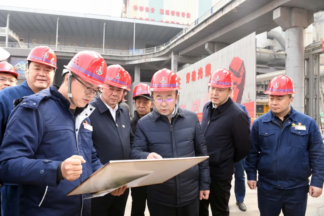 杜平一行到陜鋼集團龍鋼公司開展一季度安全環保督導檢查